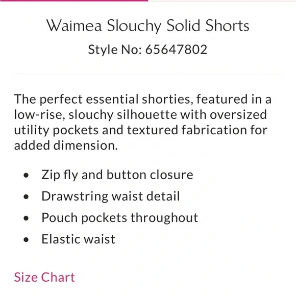 Free People Waimea Women's Cargo Shorts cotton M - Picture 2 of 8